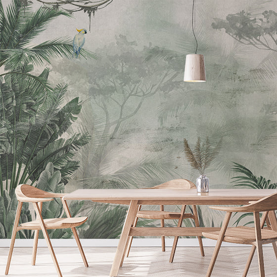 Crea Decora Recicla Papel Pared Ambiente Mural Jungla